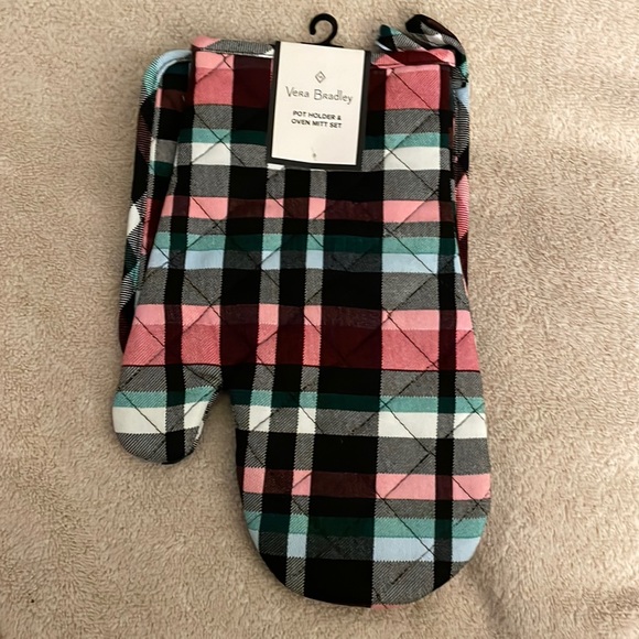 Vera Bradley Pot Holder & Oven Mitt Set NWT - Picture 2 of 5